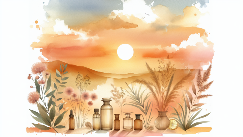Rituales de aromaterapia para la ansiedad